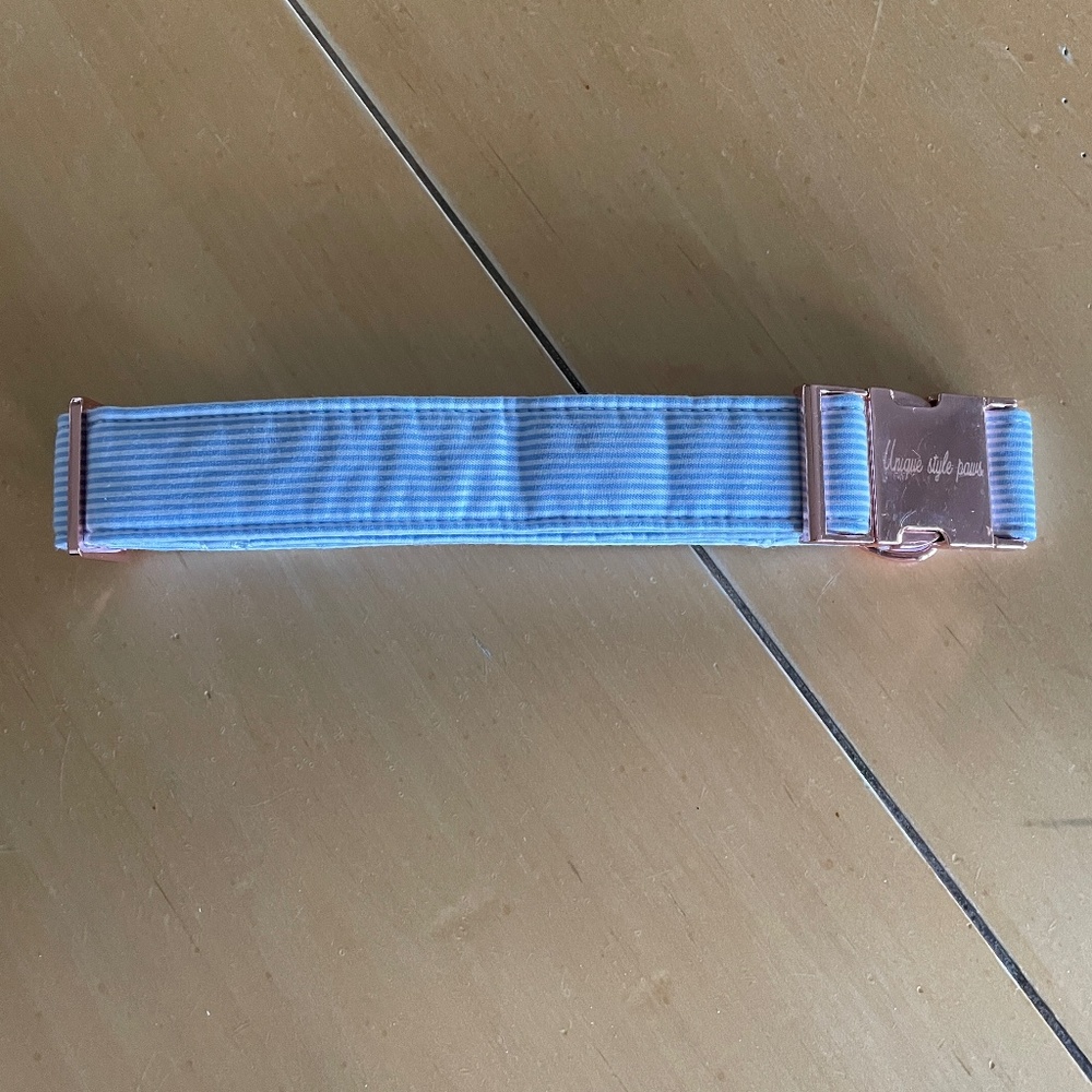 PREPPY UNIQUE STYLE PAWS DOG COLLAR